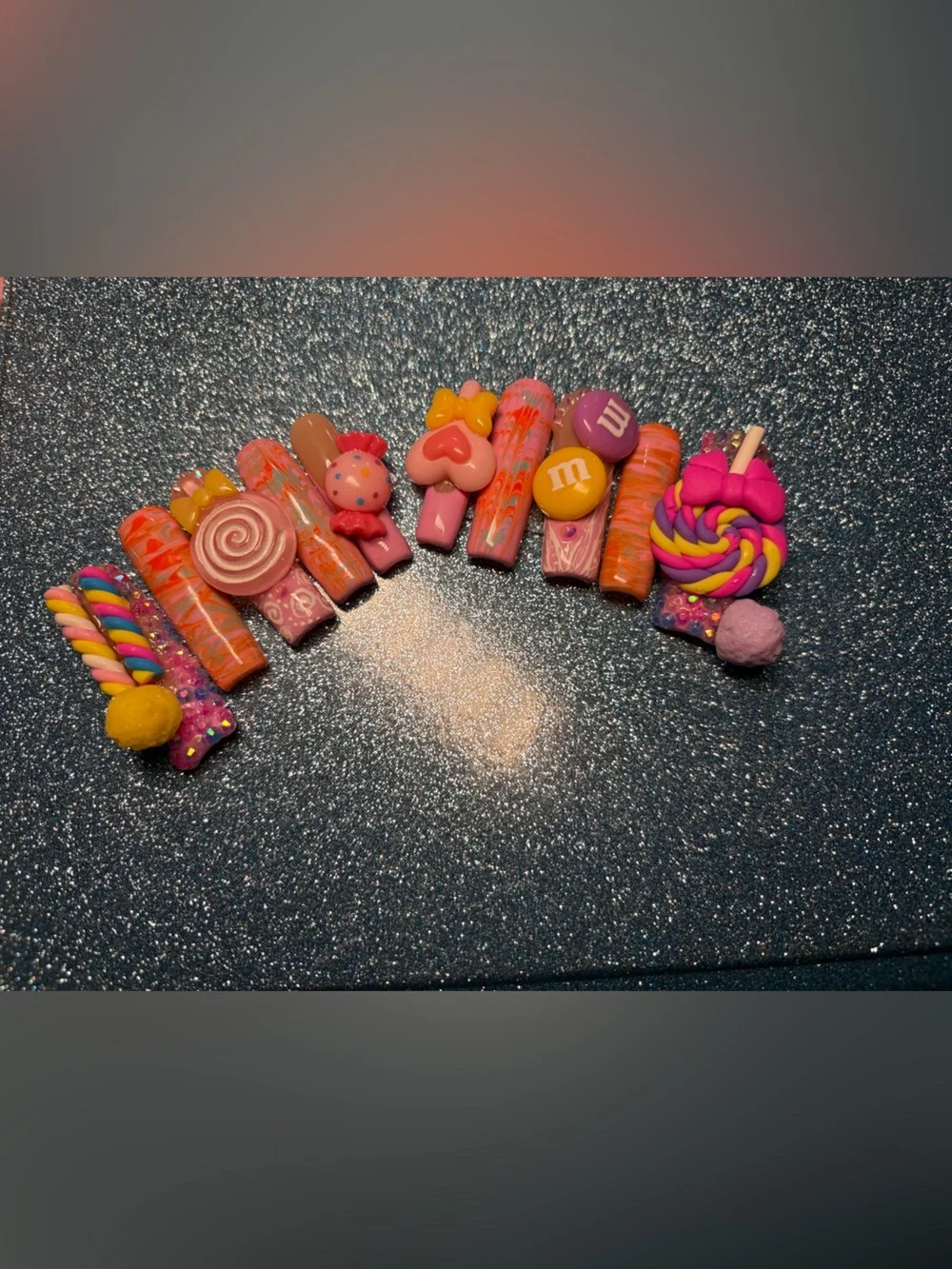 Sweet As Sugah Reusable Acrylic Press On Nails